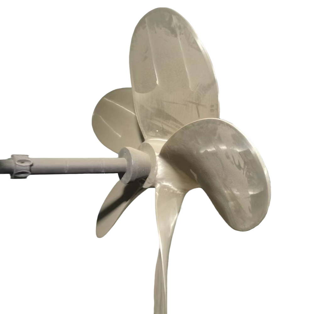 High Efficiency 1550mm Marine Propeller with 5 Bronze Blades 1220mm Pitch New Condition CU3