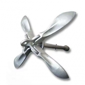 Best Selling Delta Marine Design Stainless Steel Folding Anchor for Yacht Danforth Type
