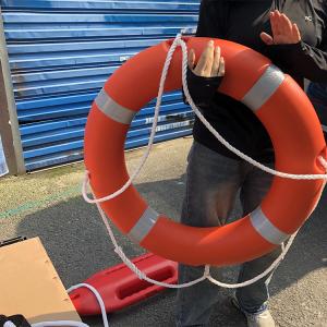 High Quality HDPE Material Marine Life Buoy Ring 2.5kg Life Saving Equipment Man Over Board Marine Life Buoy in Stock